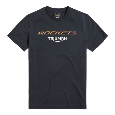 ROCKET PRINT T-SHIRT BLACK - MTSS20601